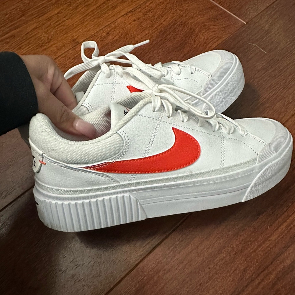 Nike Court Legacy Lift platform sneakers